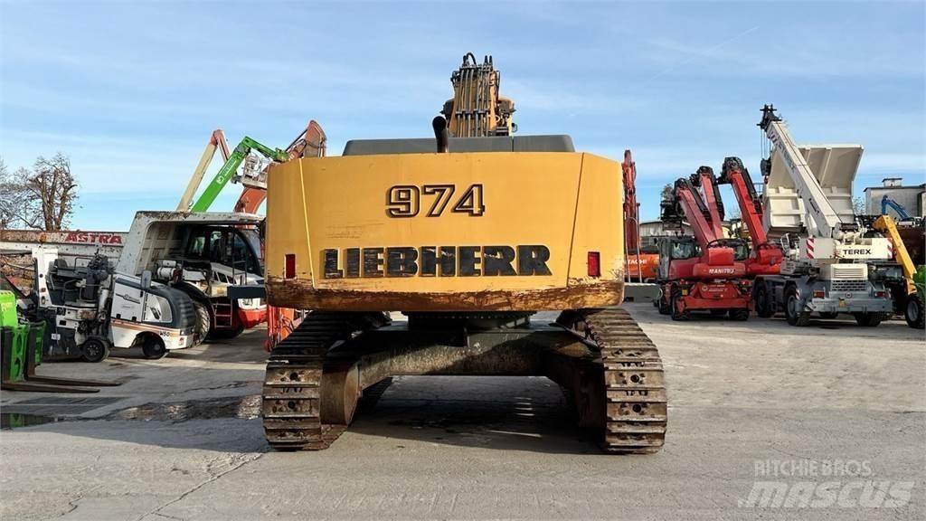 Liebherr R974C HDSL Kāpurķēžu ekskavatori