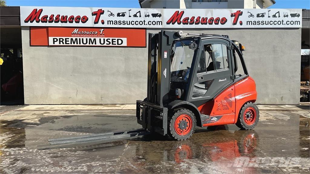 Linde H40D Tehnika ar dīzeļa dzinēju