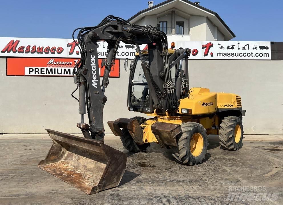 Mecalac 12MXT-E Ekskavatori uz riteņiem