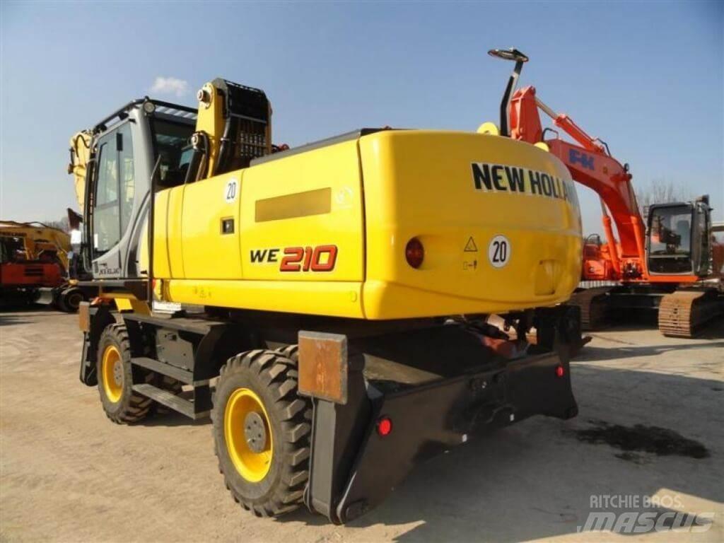 New Holland WE210 Ekskavatori uz riteņiem