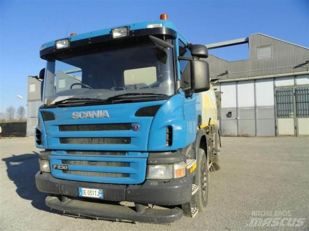 Scania P 230 Bucher Ielu tīrāmās mašīnas