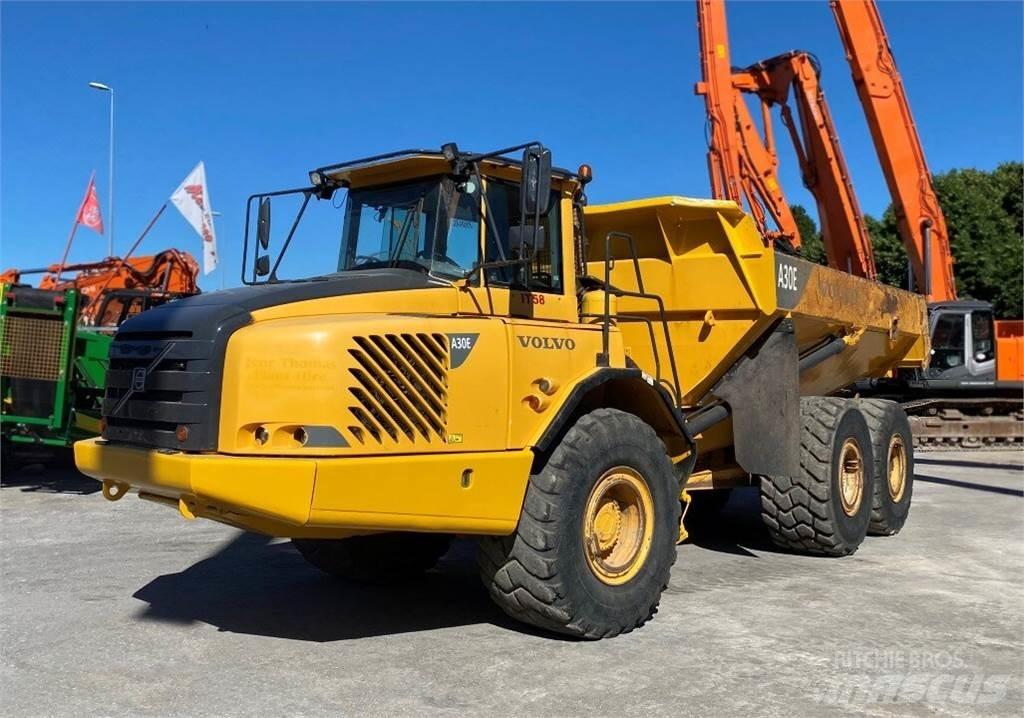 Volvo A30E 6X6 Mini pašizgāzēji