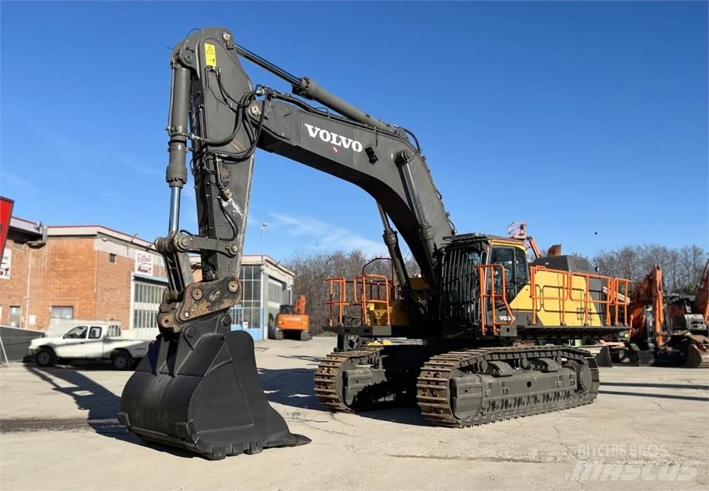 Volvo EC750EL Kāpurķēžu ekskavatori