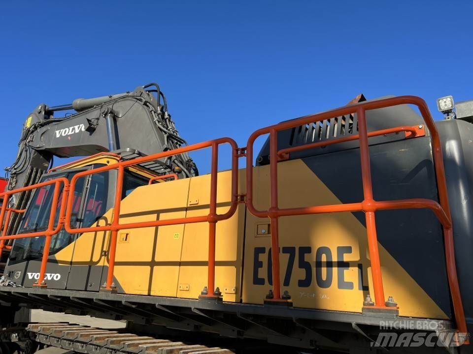Volvo EC750EL Kāpurķēžu ekskavatori