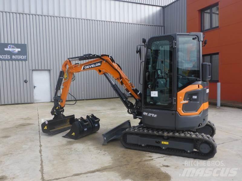 Develon DX27Z-7 Mini ekskavatori < 7 t