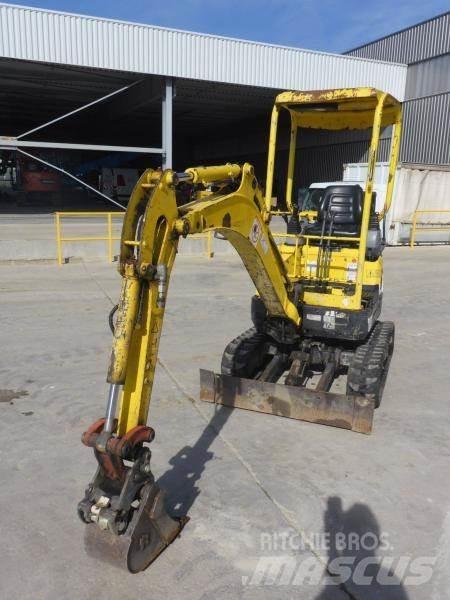 Kubota U17-3 Mini ekskavatori < 7 t