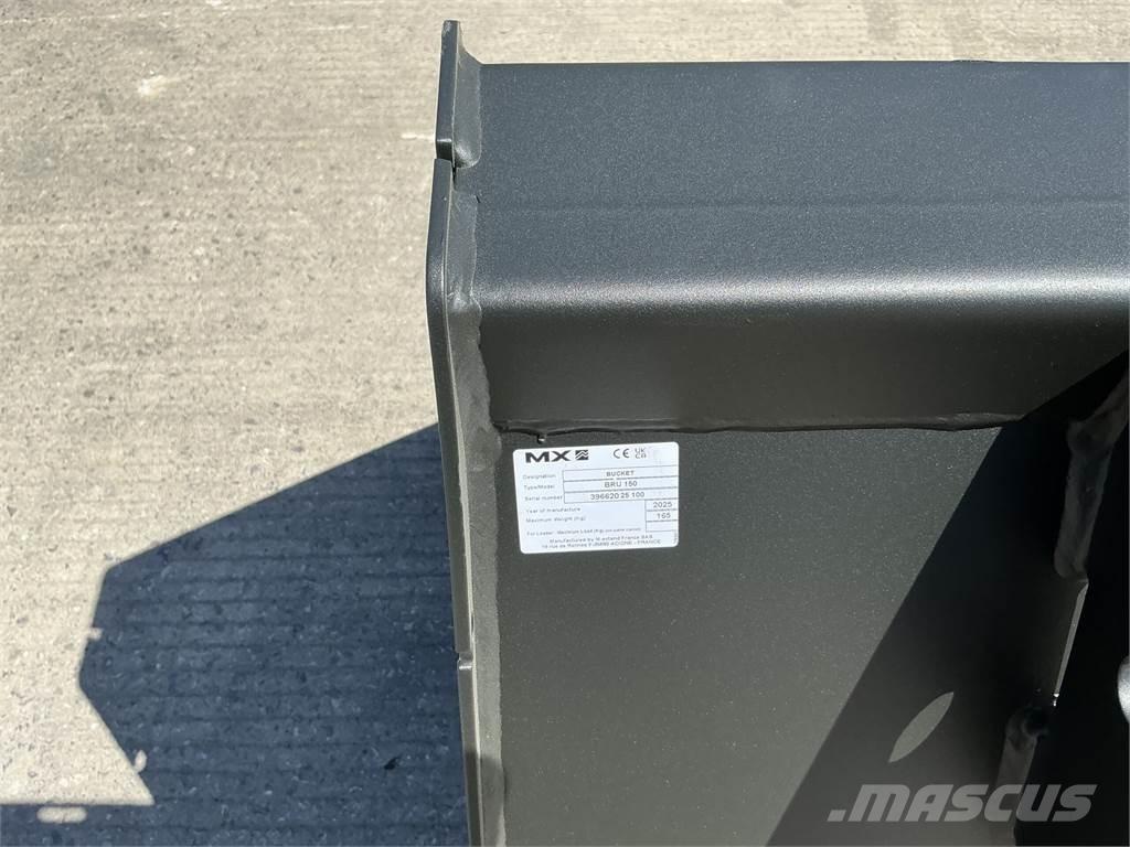 MX BRU150 Loader Bucket Lauksaimniecība- Citi