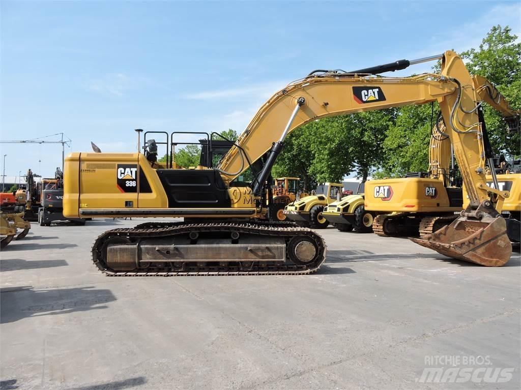 CAT 336 + GPS Kāpurķēžu ekskavatori