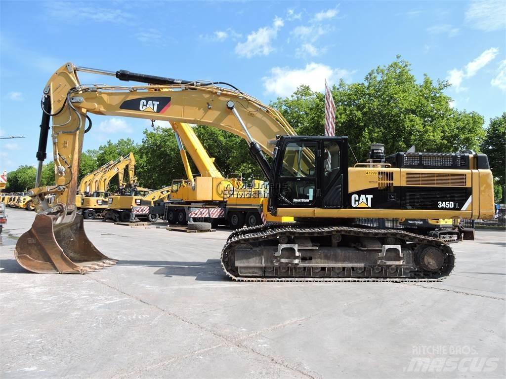 CAT 345D Kāpurķēžu ekskavatori