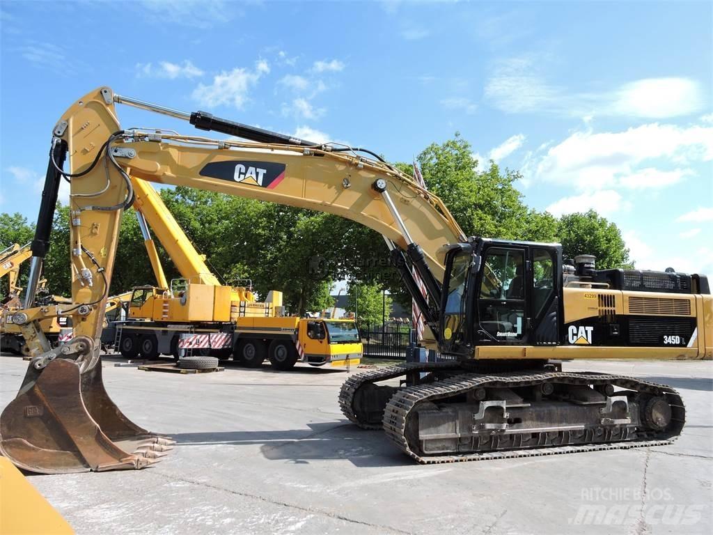 CAT 345D Kāpurķēžu ekskavatori