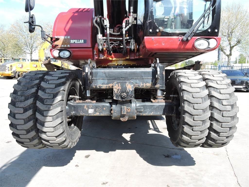 CAT M316D ROTOTILT Ekskavatori uz riteņiem