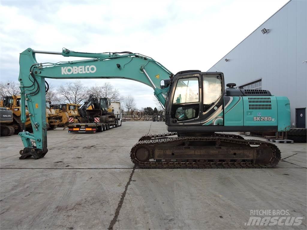 Kobelco SK260 Kāpurķēžu ekskavatori