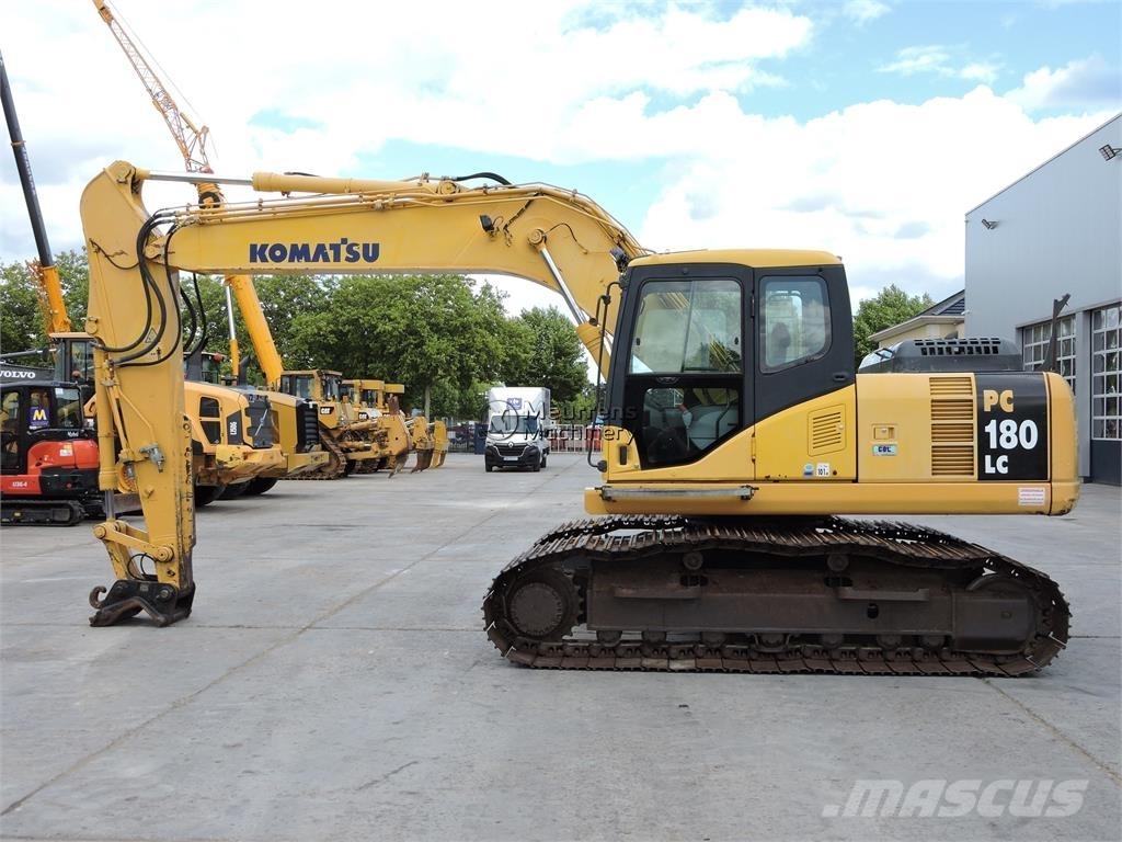 Komatsu PC180LX-7 Kāpurķēžu ekskavatori