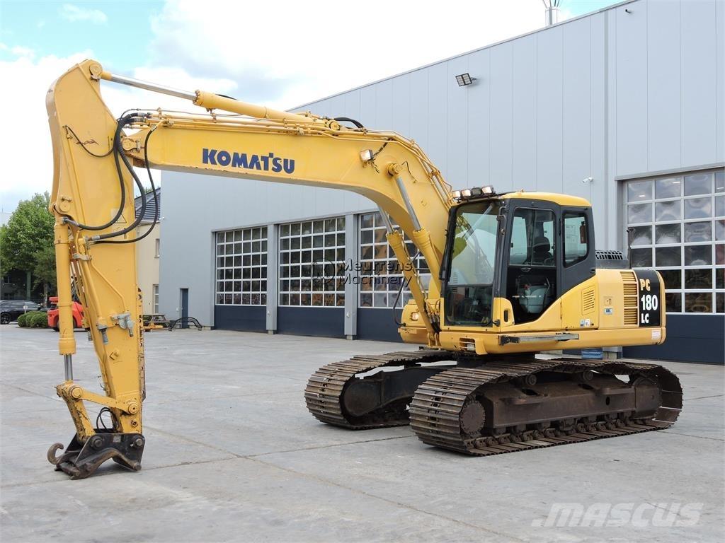 Komatsu PC180LX-7 Kāpurķēžu ekskavatori
