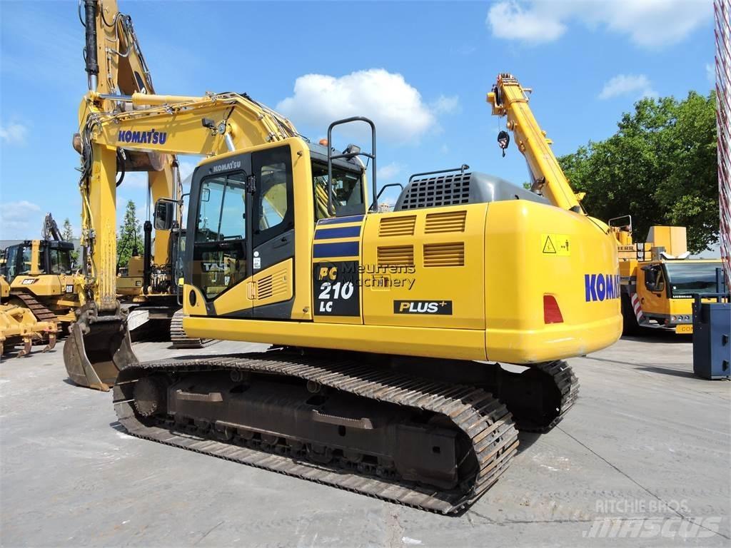Komatsu PC210LC-10 Kāpurķēžu ekskavatori