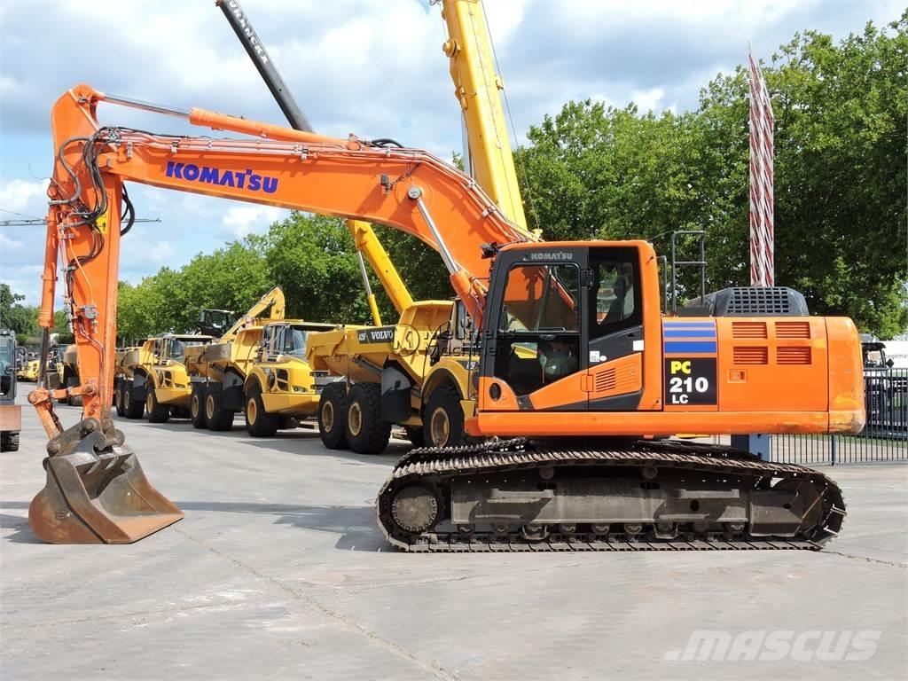 Komatsu PC210LC-10 Kāpurķēžu ekskavatori
