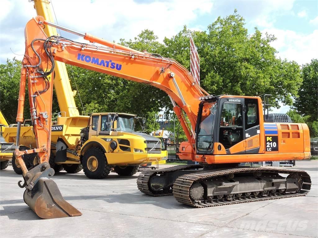 Komatsu PC210LC-10 Kāpurķēžu ekskavatori