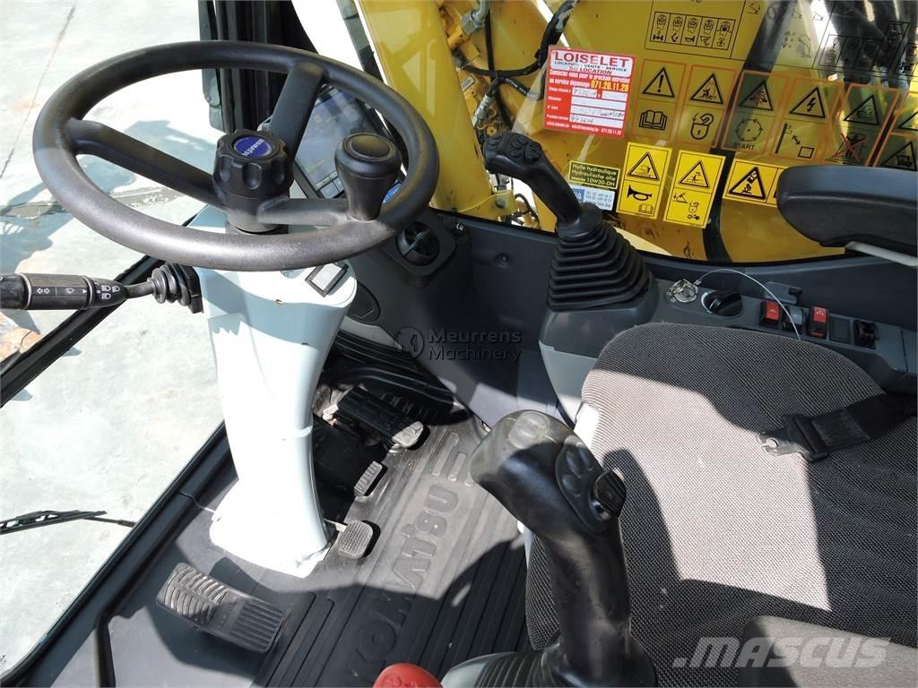 Komatsu PW148 Ekskavatori uz riteņiem