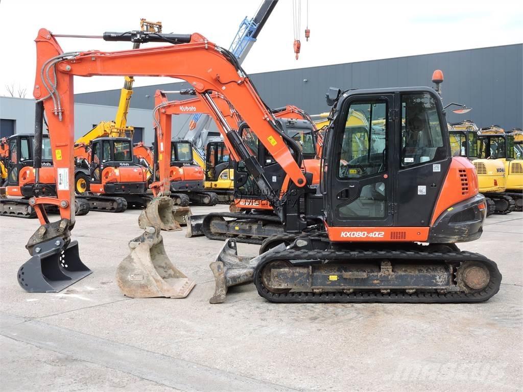 Kubota KX080-4 Būvniecība- Citi