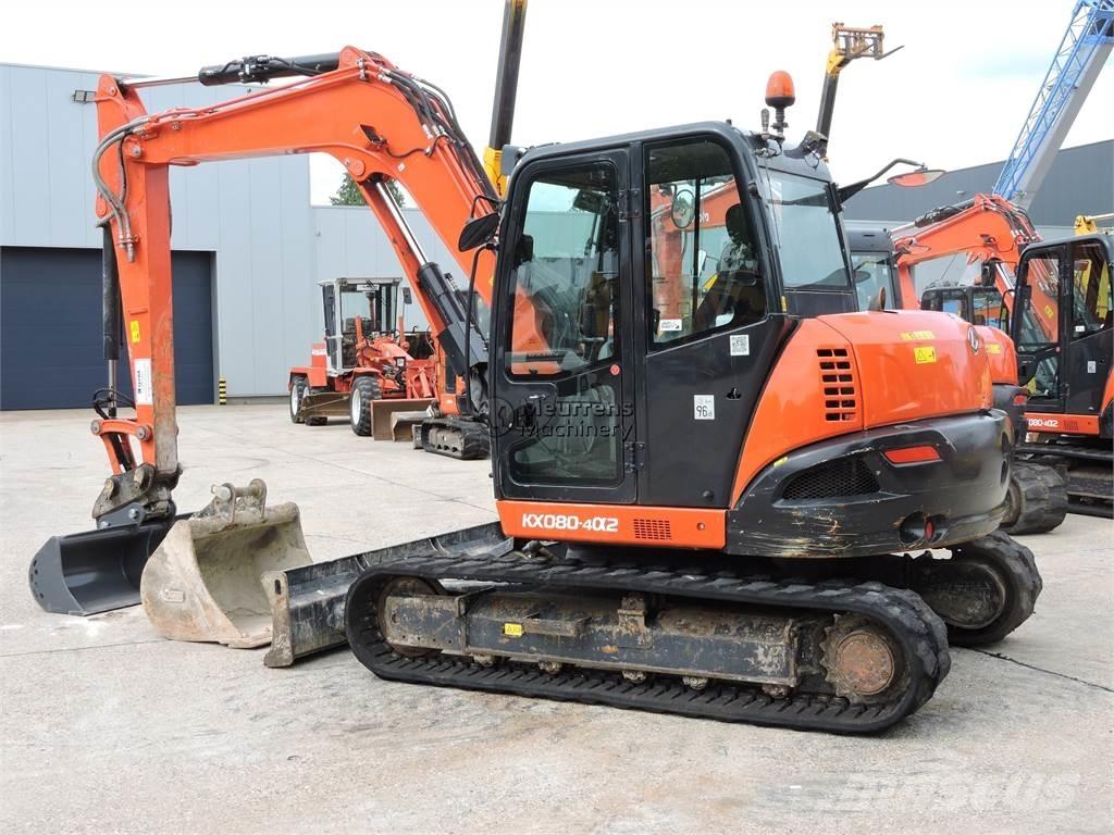 Kubota KX080-4 Būvniecība- Citi