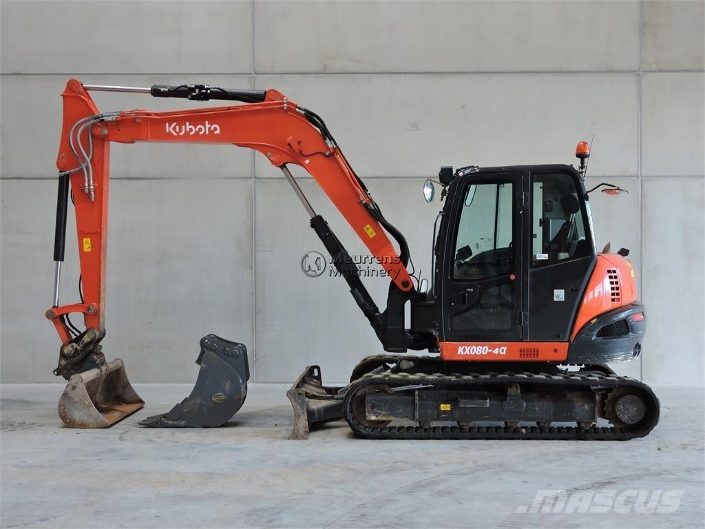 Kubota KX080-4 Būvniecība- Citi