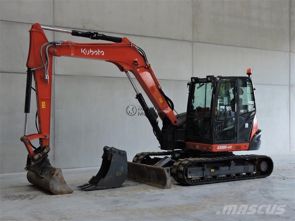 Kubota KX080-4 Būvniecība- Citi