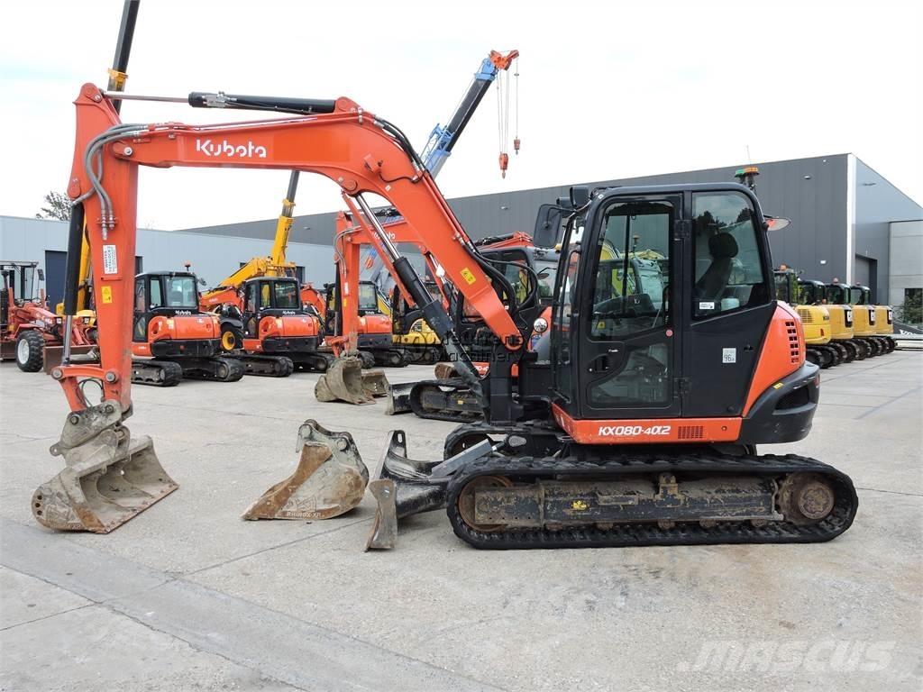 Kubota KX080-4 Būvniecība- Citi