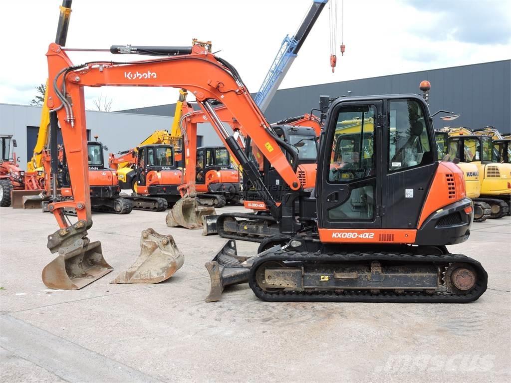 Kubota KX080-4 Būvniecība- Citi