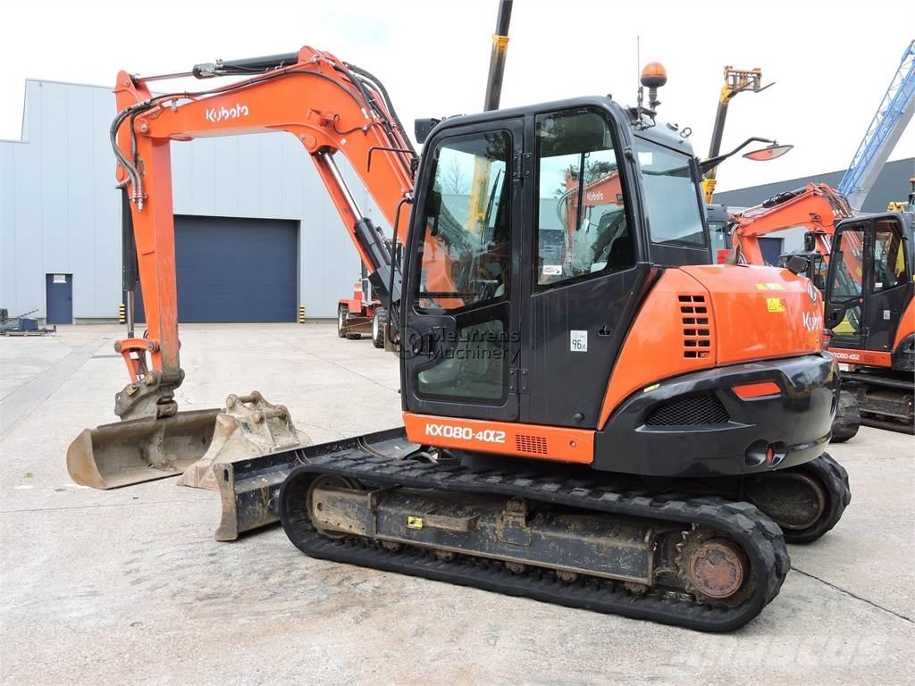 Kubota KX080-4 Būvniecība- Citi