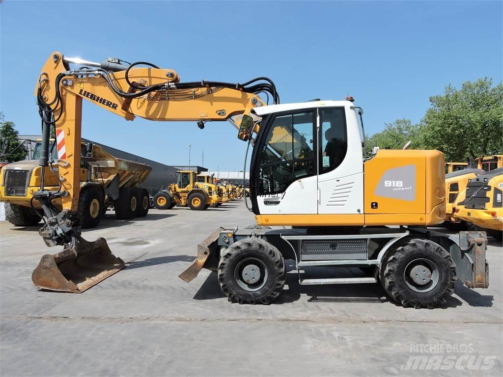 Liebherr A918 Ekskavatori uz riteņiem