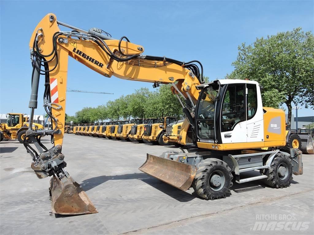 Liebherr A918 Ekskavatori uz riteņiem