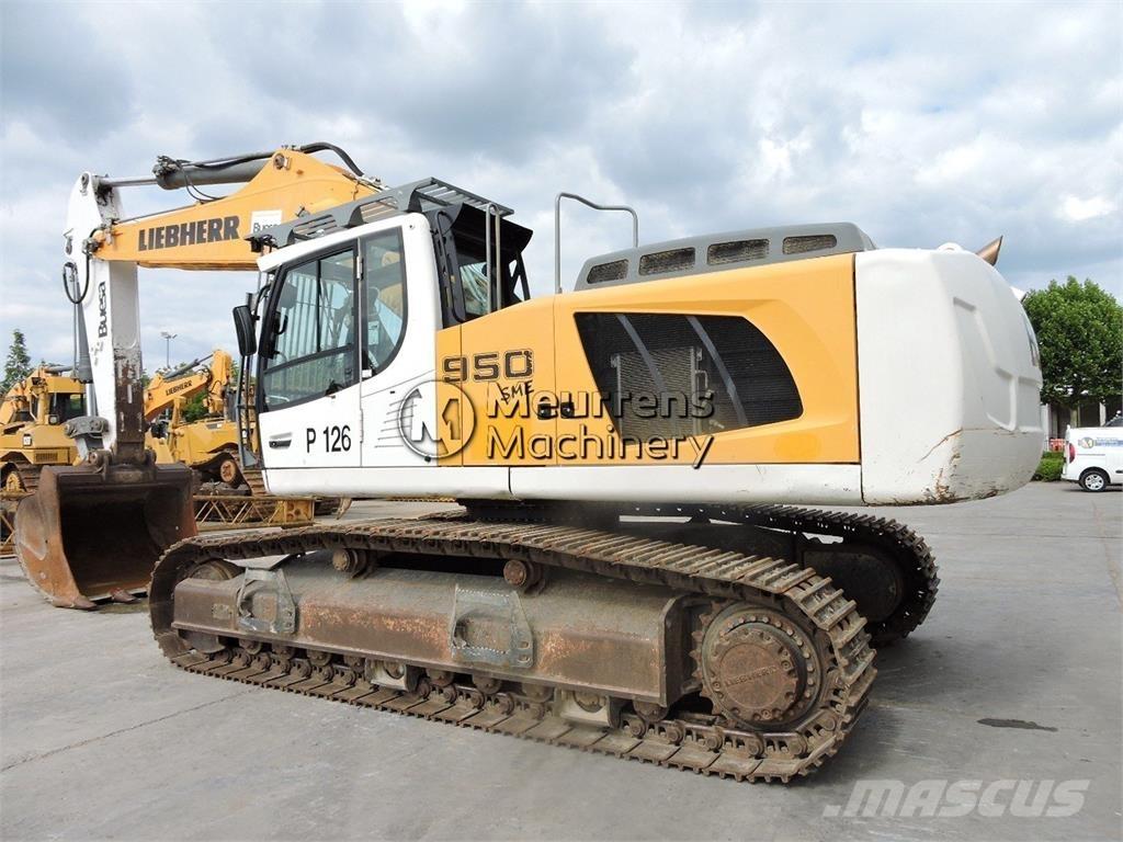 Liebherr R950 Kāpurķēžu ekskavatori