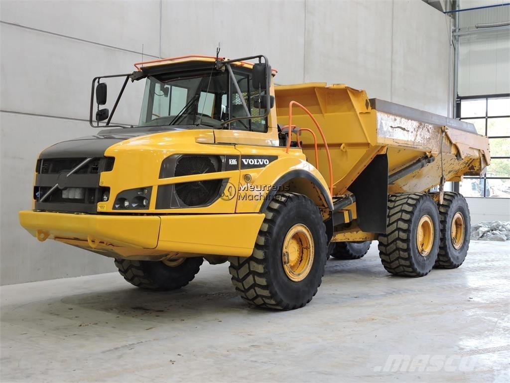 Volvo A30G Artikulētie pašizgāzēji