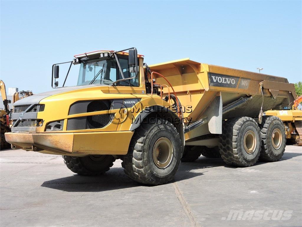 Volvo A40G Artikulētie pašizgāzēji
