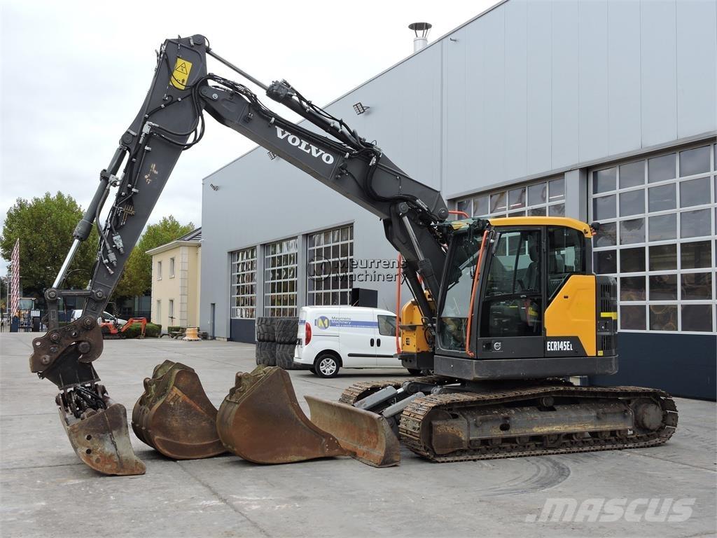 Volvo ECR145EL Kāpurķēžu ekskavatori