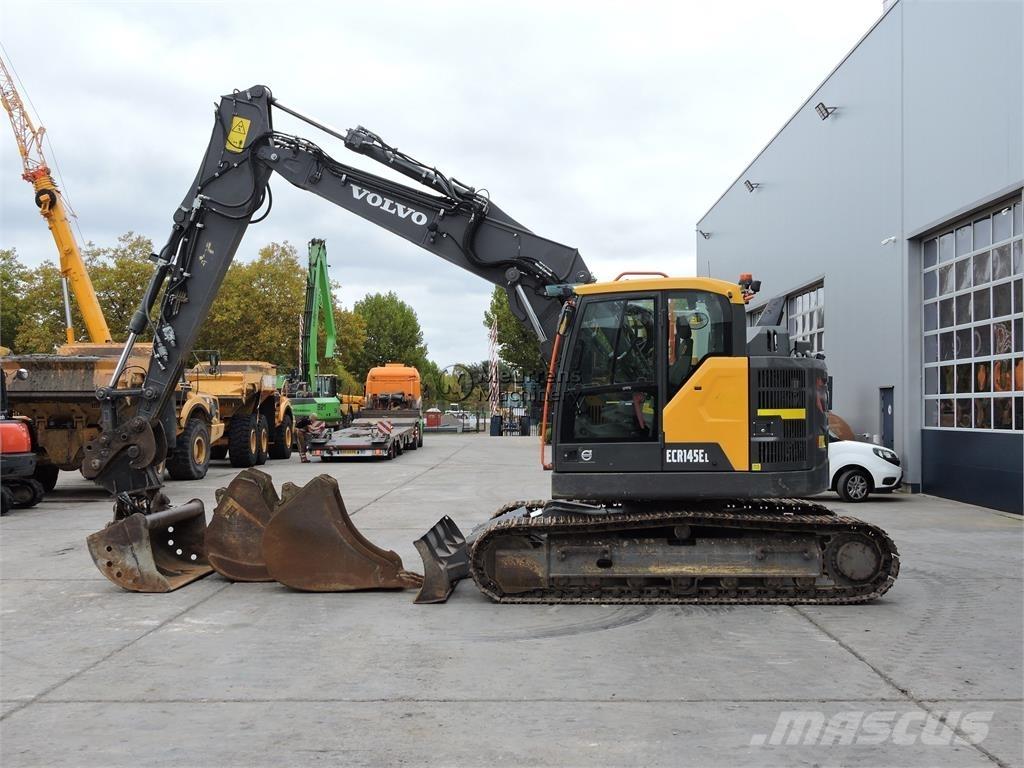Volvo ECR145EL Kāpurķēžu ekskavatori