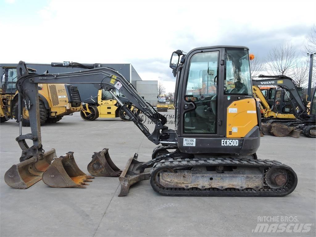 Volvo ECR50D Būvniecība- Citi