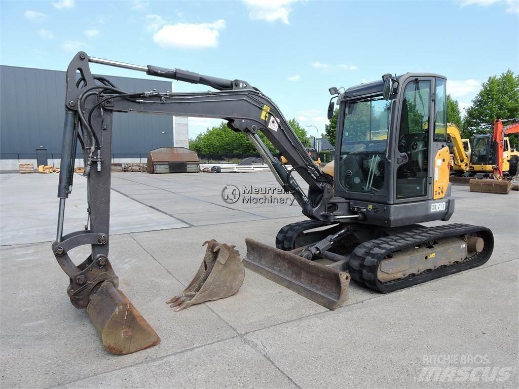 Volvo ECR50D Būvniecība- Citi
