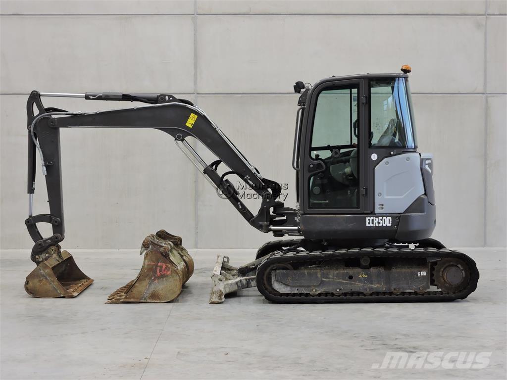 Volvo ECR50D 4 BUCKET Būvniecība- Citi