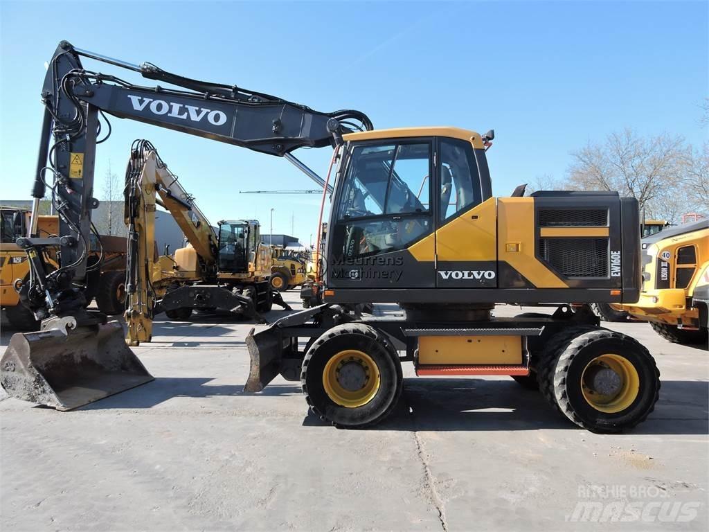 Volvo EW160E ROTOTILT Ekskavatori uz riteņiem