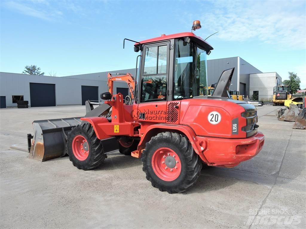 Volvo L35G + Fork-German Iekrāvēji uz riteņiem