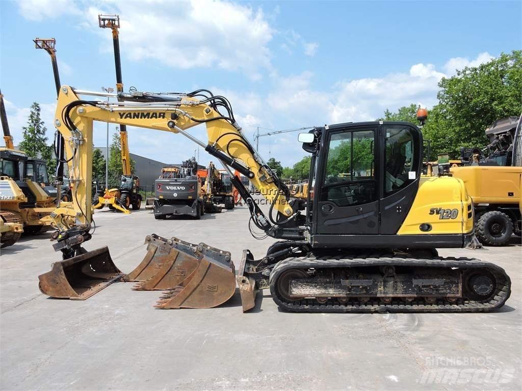 Yanmar SV120 Kāpurķēžu ekskavatori