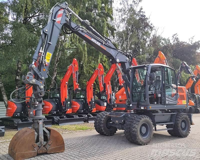 Atlas 140 W Ekskavatori uz riteņiem