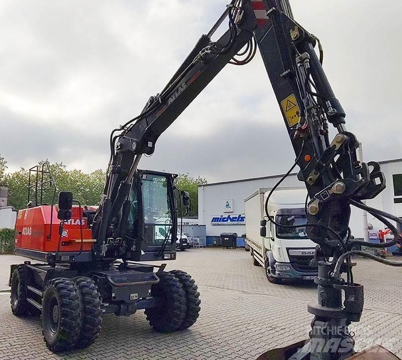 Atlas 140 W Ekskavatori uz riteņiem