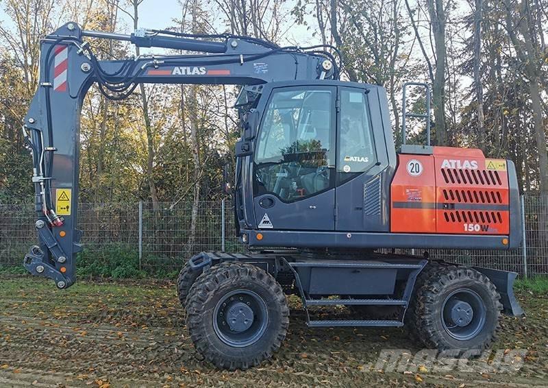 Atlas 150 W Ekskavatori uz riteņiem