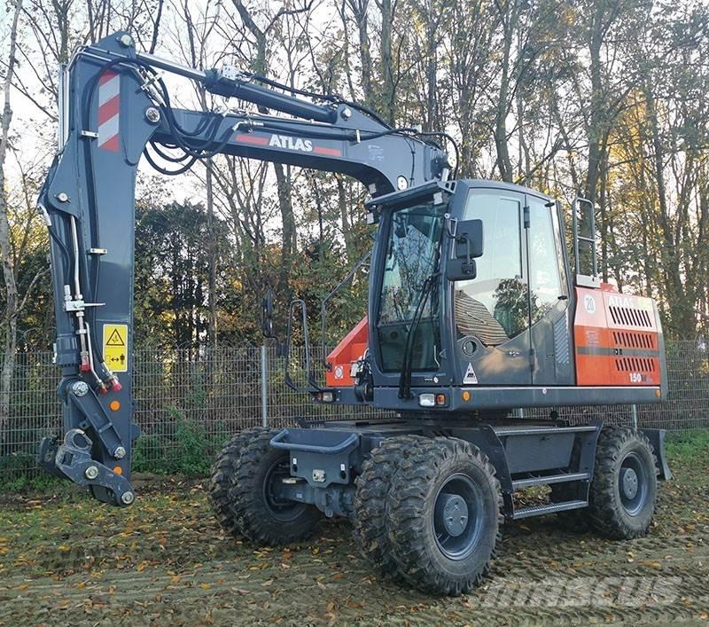 Atlas 150 W Ekskavatori uz riteņiem