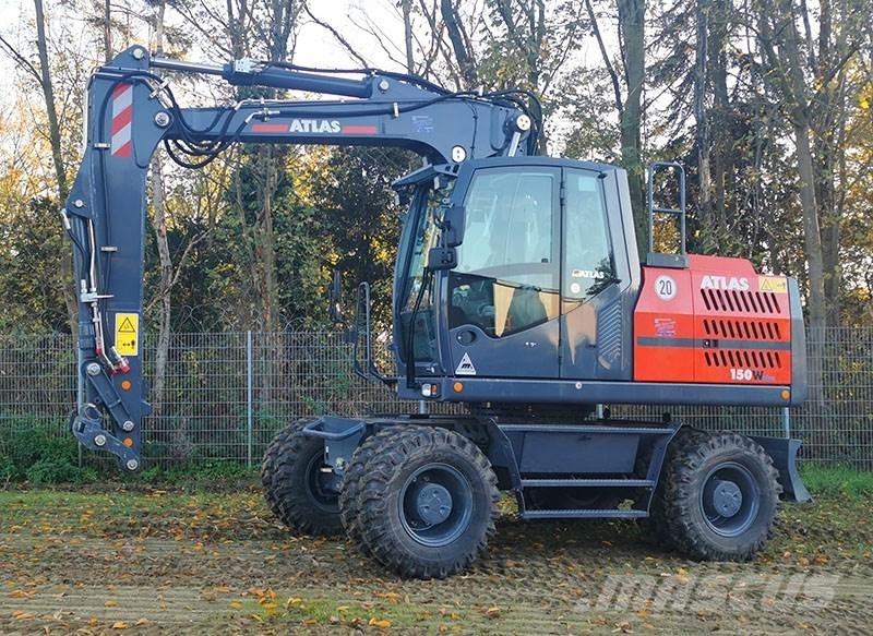 Atlas 150 W Ekskavatori uz riteņiem