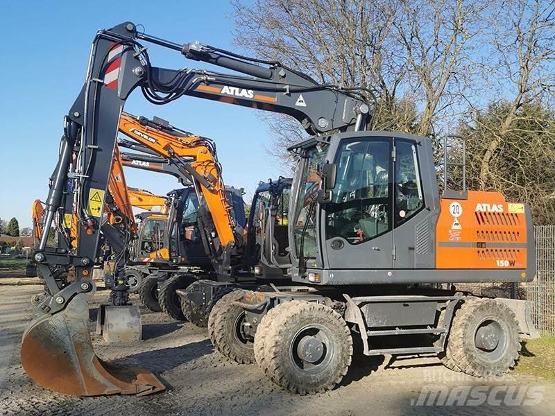Atlas 150 W Ekskavatori uz riteņiem