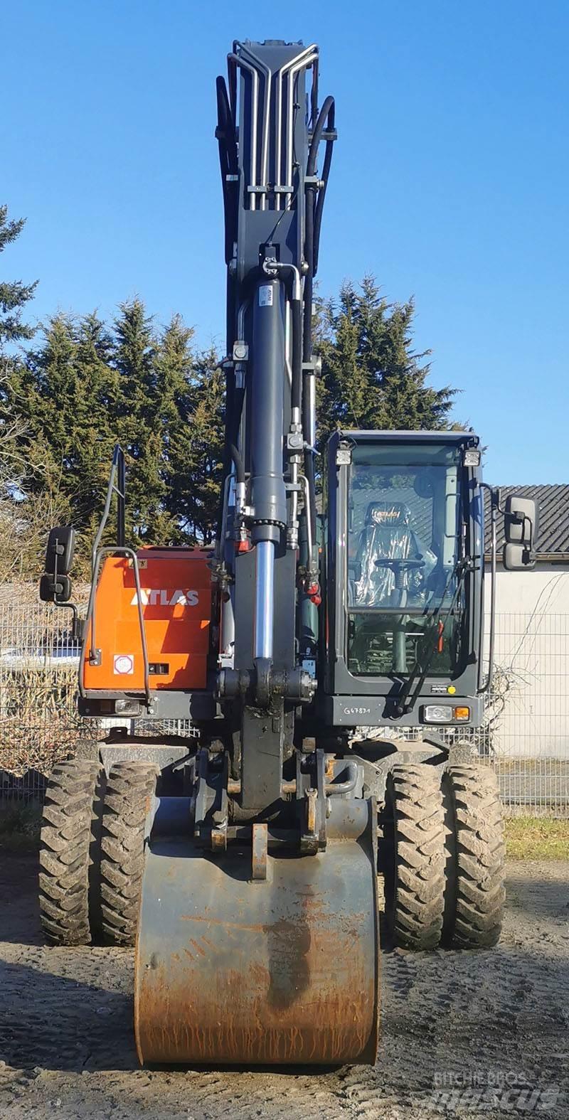 Atlas 150 W Ekskavatori uz riteņiem