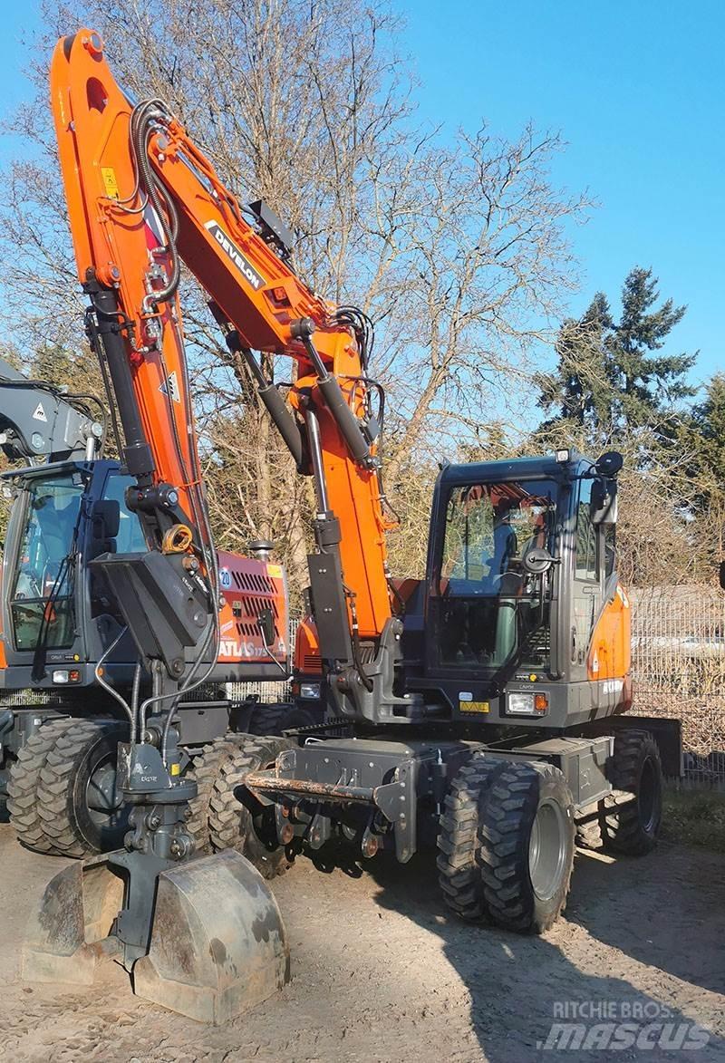 Develon DX 100 W-7 Ekskavatori uz riteņiem